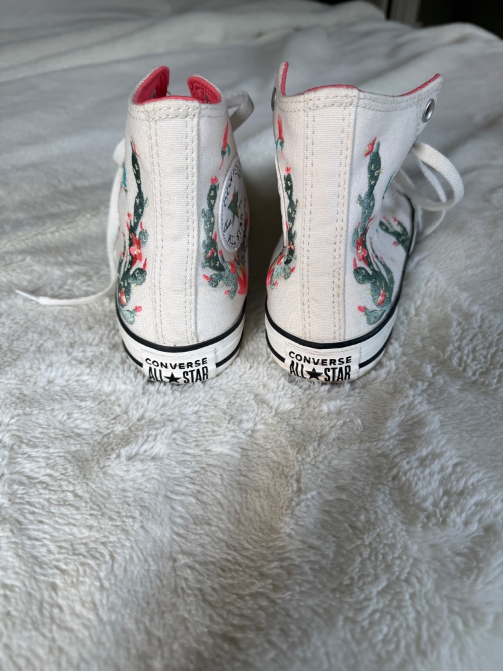 Converse Chuck Taylor All Star Succulents High-Top Sneaker Woman 7.5 - Picture 5 of 5